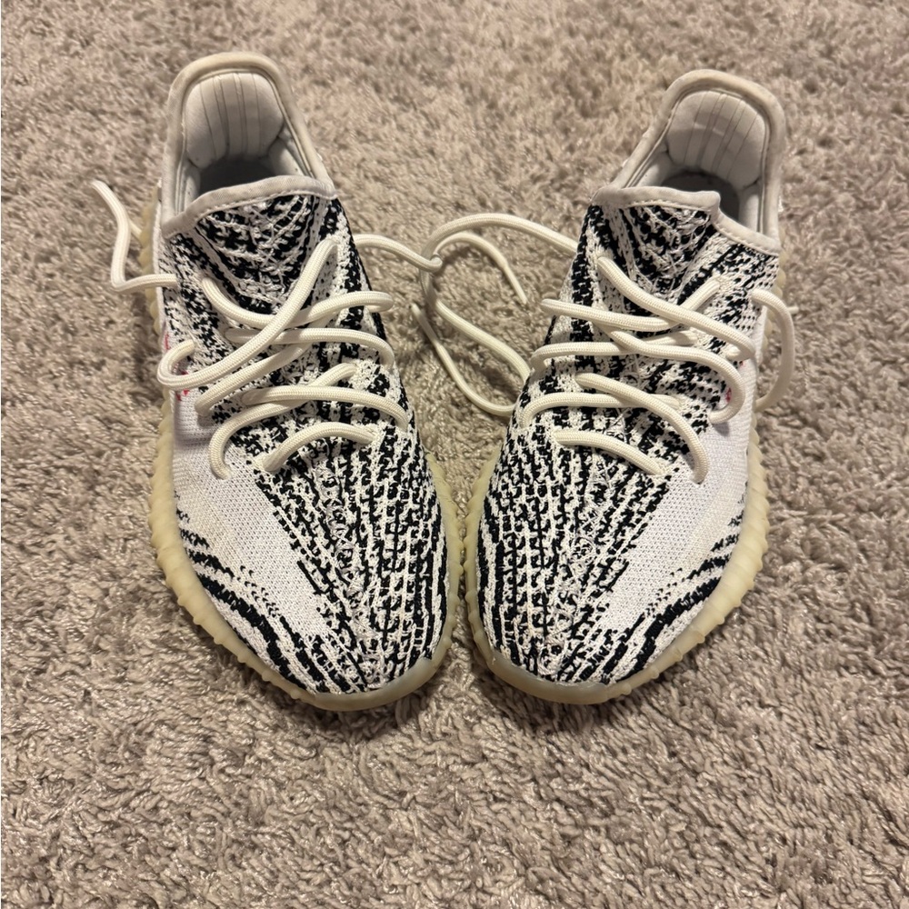 Yeezy Black and White Sneakers